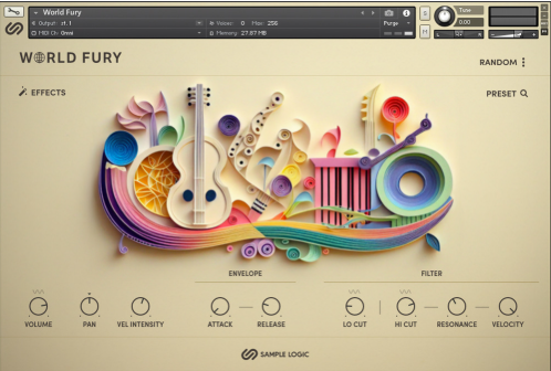 SAMPLE LOCIG WORLD FURY